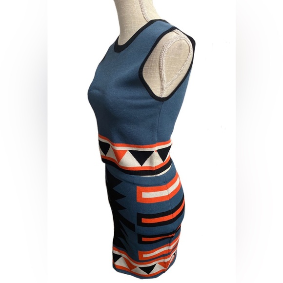 RACHEL ROY - South Western Aztec Skirt Outfit Crop Top Sleeveless Size S NWOT - Picture 4 of 9